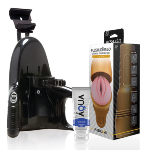 FLESHLIGHT - STAMINA GO TRAINING UNIT LADY + UNIVERSAL LAUNCH + AQUA QUALITY LUBRICANT 50 ML