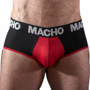 MACHO - MS26N SLIP BLACK/RED XL