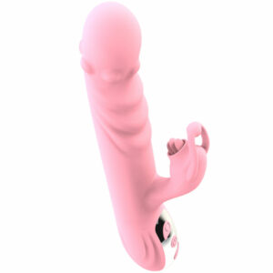 ARMONY - FULLY TONGUE VIBRATOR WITH STIMULATING TONGUE PINK HEAT EFFECT