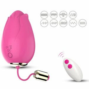 ARMONY - MANDALA EGG VIBRATOR G-SPOT REMOTE CONTROL FUCHSIA