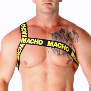 MACHO - ROMAN HARNESS YELLOW L/XL