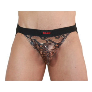 BURN - 002 JOCK SNAKE BLACK L