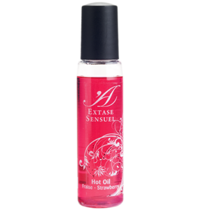 EXTASE SENSUAL - STRAWBERRY STIMULATING OIL HEAT TRIP 35 ML