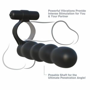 FANTASY C-RINGZ - POSABLE DOUBLE PENETRATOR