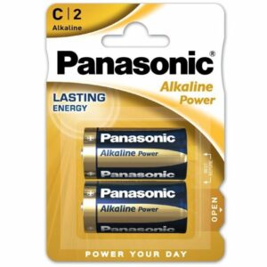 PANASONIC - BRONZE BATTERY C LR14 2 UNITS