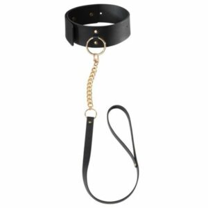 BIJOUX INDISCRETS MAZE - BLACK NECKLACE WITH STRAP