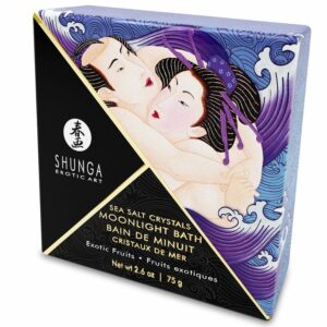 SHUNGA - EXOTIC PURPLE FLAVORED BATH SALTS 75 GR