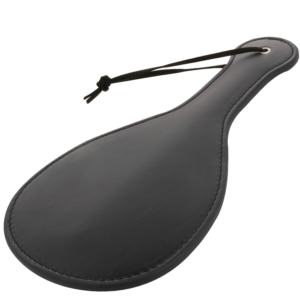 DARKNESS - ROUNDED BLACK FETISH PADDLE