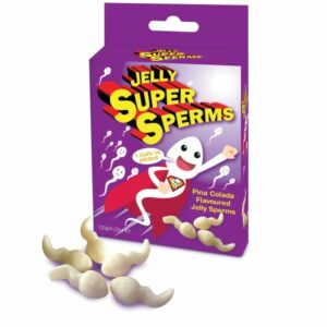 SPENCER & FLEETWOOD - JELLY SUPER SPERM GUMMIES FORM SPERM 120 GR