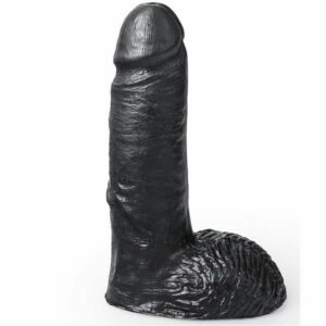 HUNG SYSTEM - REALISTIC DILDO BLACK COLOR CESAR 19 CM