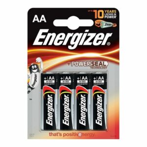 ENERGIZER - ALKALINE POWER BATTERY AA LR6 *4