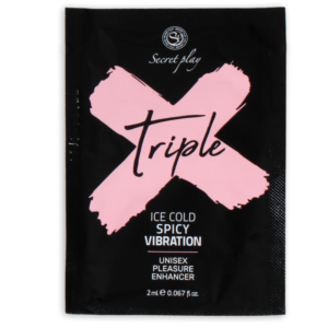 SECRETPLAY - SINGLE DOSE TRIPLE X PLEASURE INTENSIFIER