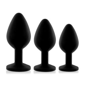 Rs - Soiree Botty Plug Set 3 Black