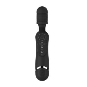 Silicone Massage Wand Black